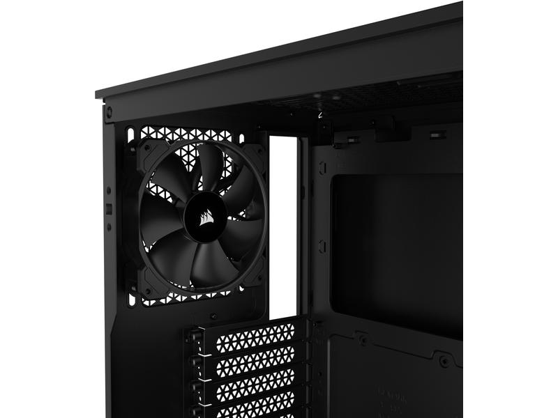 Corsair PC-Gehäuse 3000D Airflow Schwarz Mid-Tower PC-Gehäuse mit gehärtetem Glas