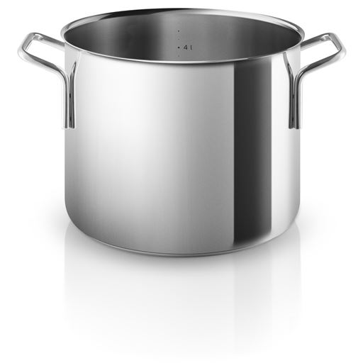 Eva Trio Rustfri Stål Gryde, 4,8 L