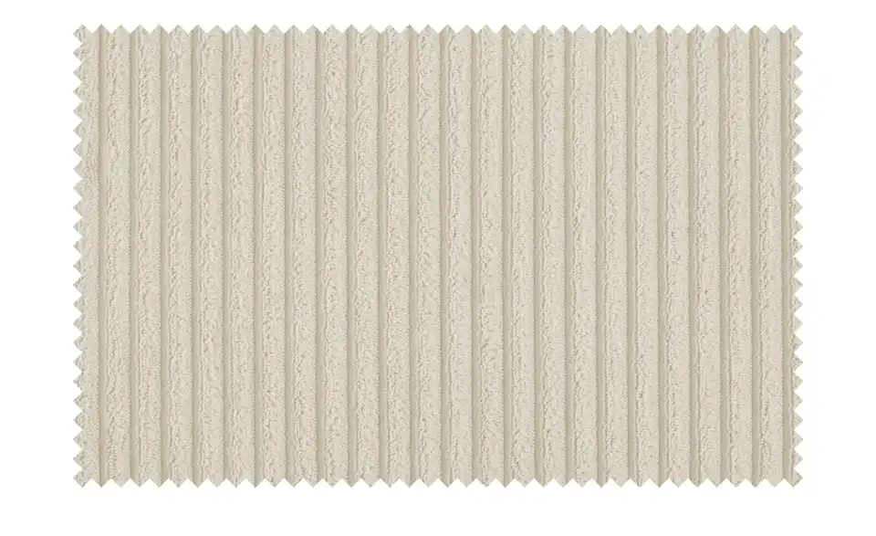 Ecksofa Arissa de Luxe Natur rechts Cordstoff