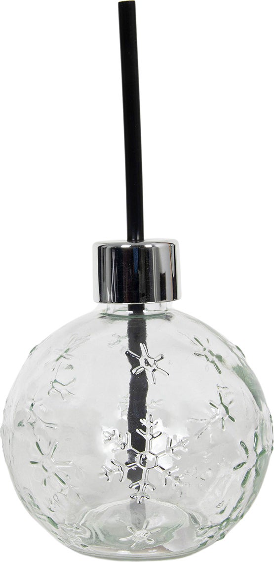 Beker met rietje kerstbal 400 ml