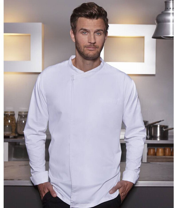 KARLOWSKY KYBJM4 - Chemise de cuisine manches longues