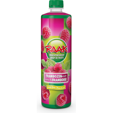 RAAK Vruchtensiroop Frambozen 0,75 L