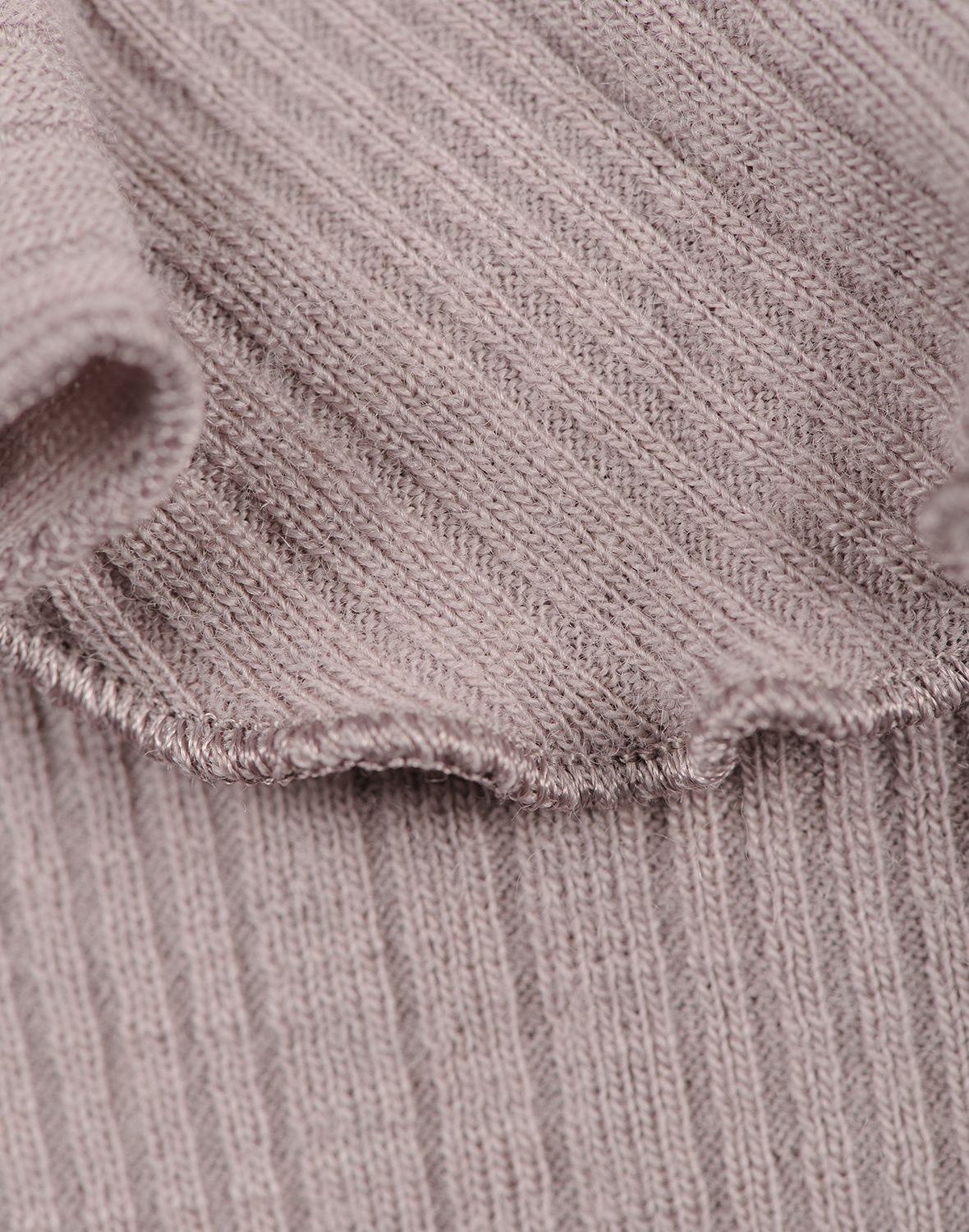 Shirt met ruches van merinowol voor baby's