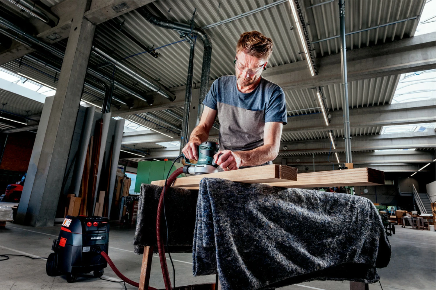 Metabo SXE 450 TurboTec Excentrische schuurmachine - 350W - 150mm - variabel
