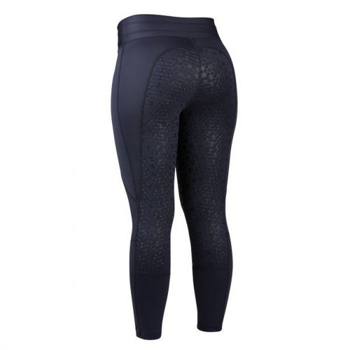 Calça legging de compressão de alta performance, preta