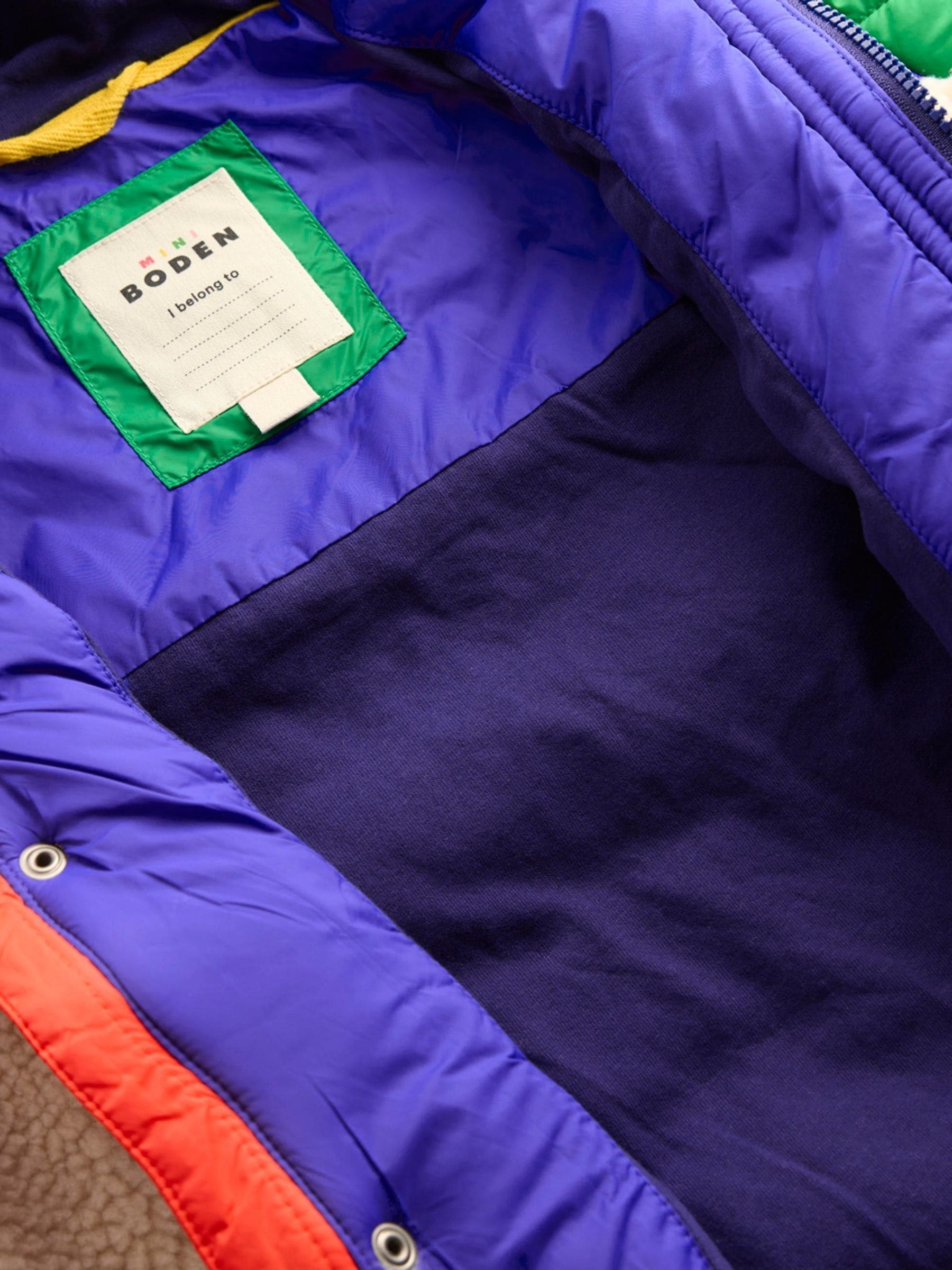 Boden Quilted Borg Jacket