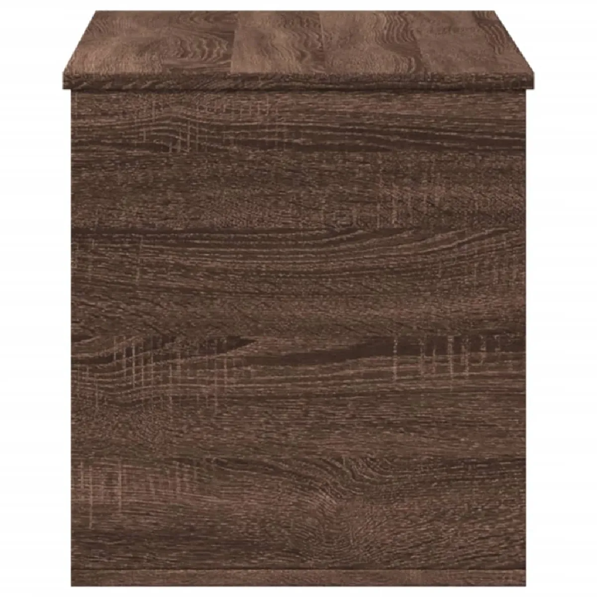 vidaXL Boîte de rangement chêne marron 100x42x46 cm