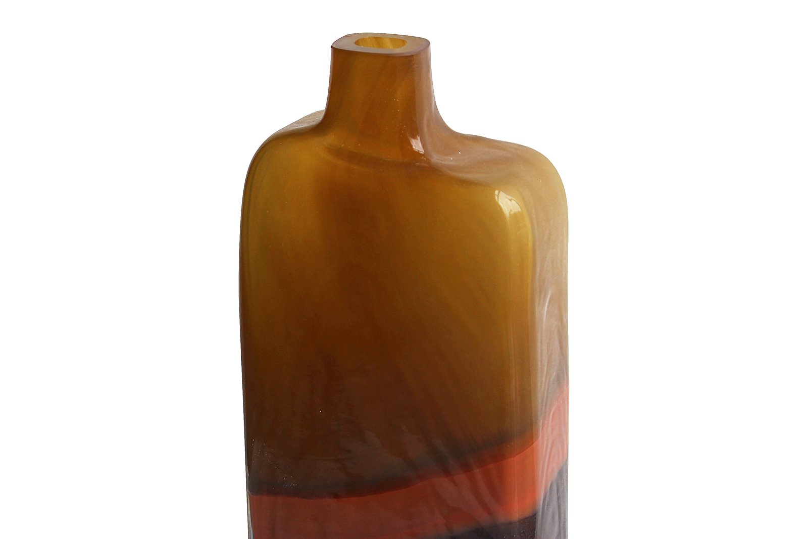 Karela vase Brun og orange B13 H29,4 cm