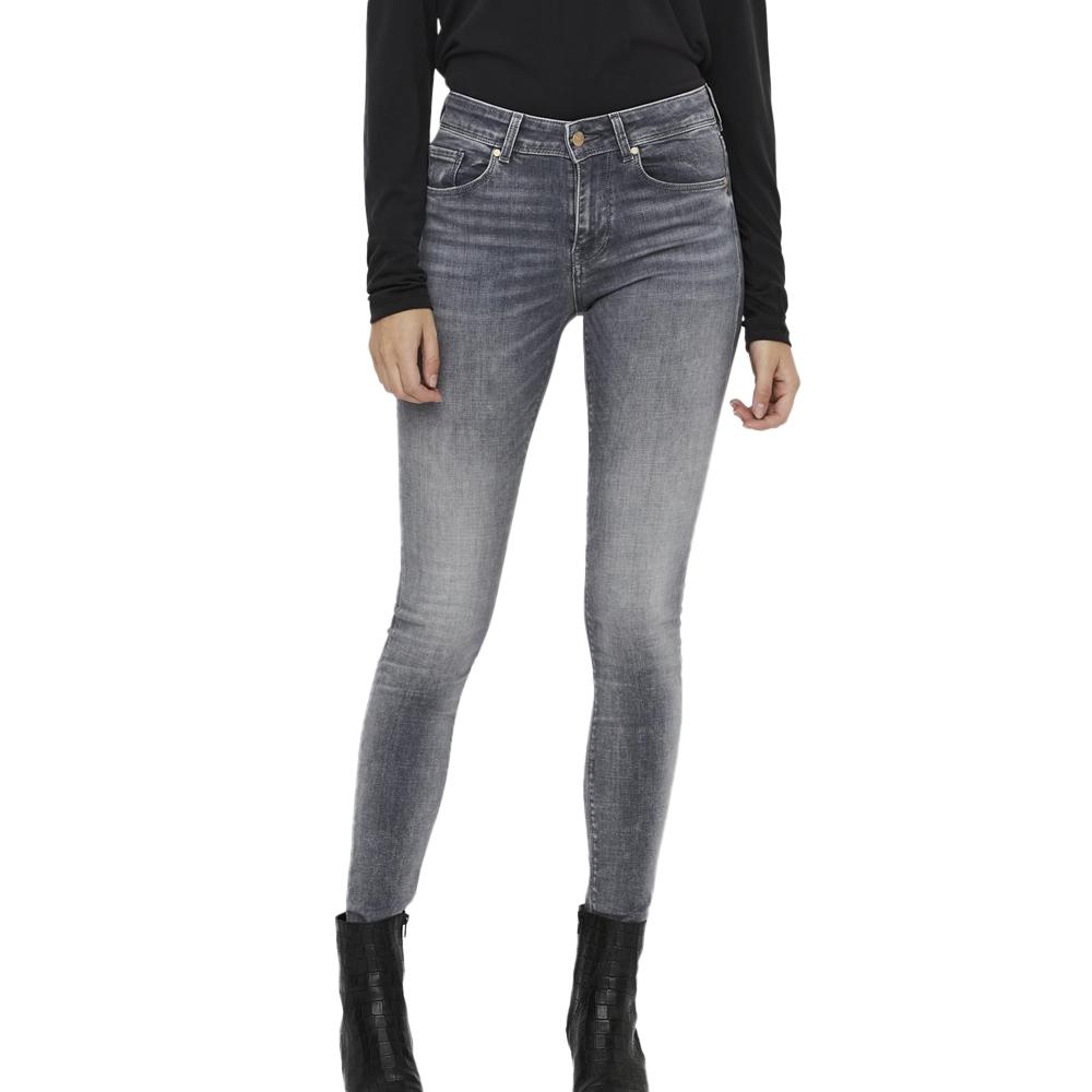 Vero Moda Jean Gris Slim Femme Vero Moda Lux