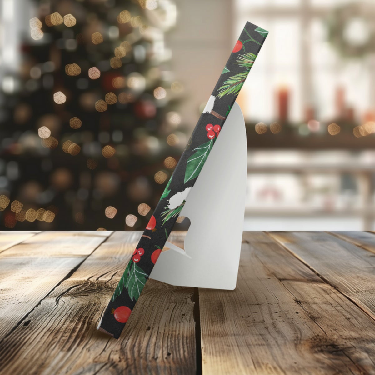 Mr. & Mrs. Panda Geurkaars Adventskalender Otter Valentijn - Zwart