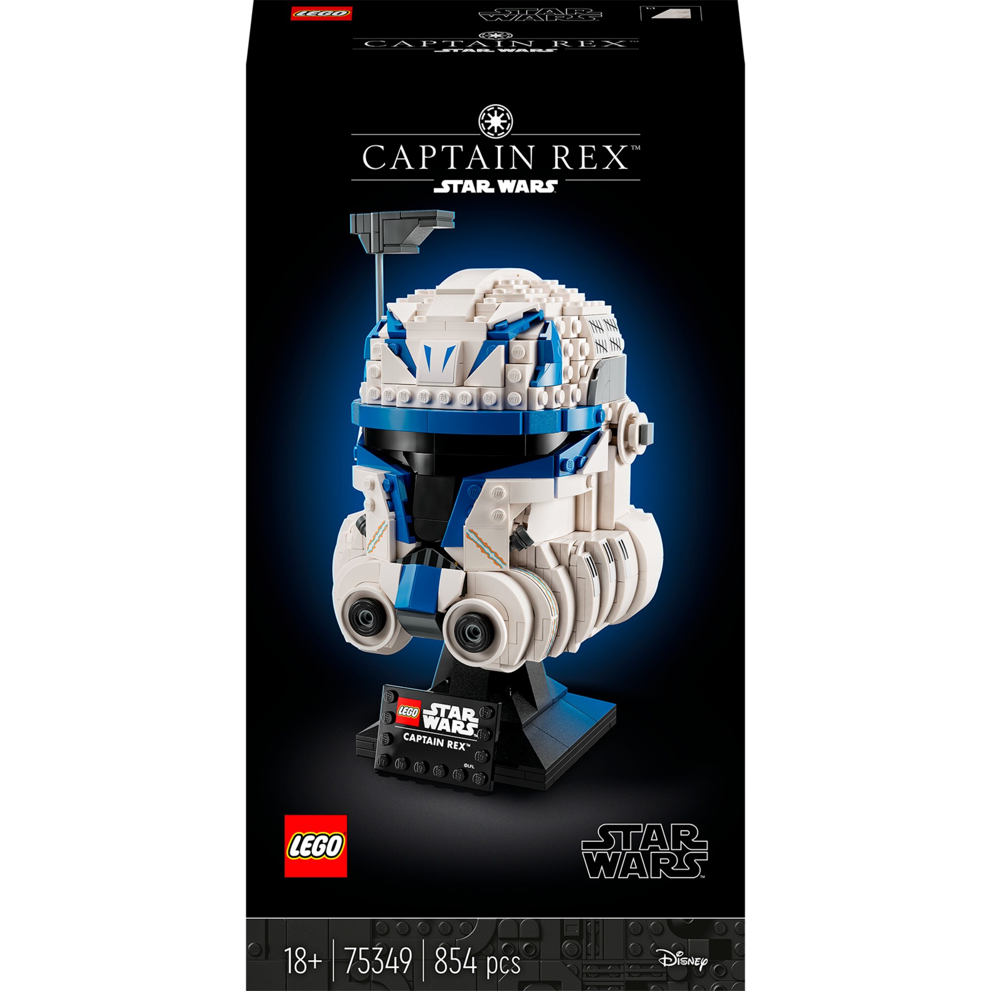 LEGO Konstruktionsspielzeug Star Wars Captain Rex Helm