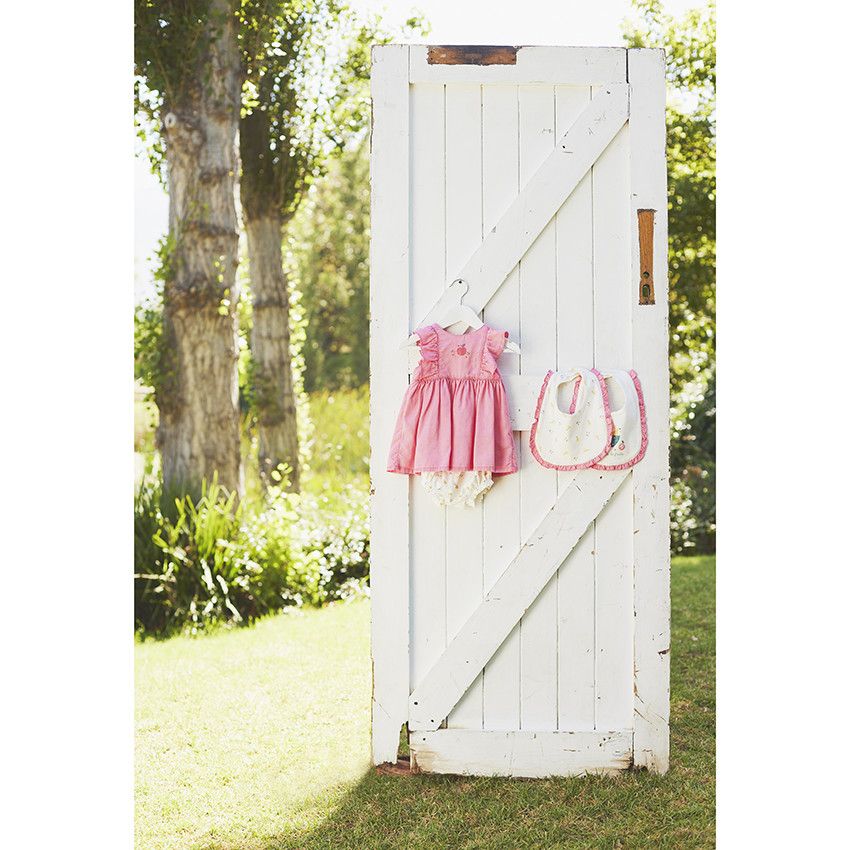 Ensemble 2 pièces robe + bloomer imprimé pour bébé fille - Multicolore