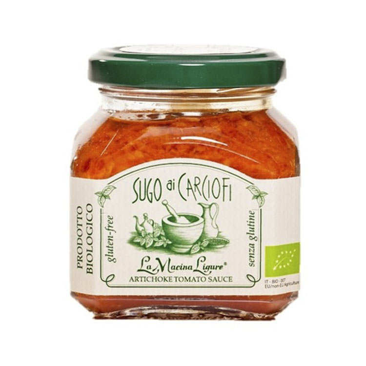 Sauce tomate et artichauts bio