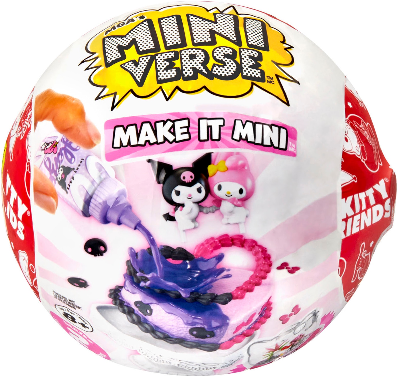 MGA ENTERTAINMENT Kreativset »MGA's Miniverse - Make It Mini SANRIO Series 2 Asst« Lieferung erfolgt sortiert