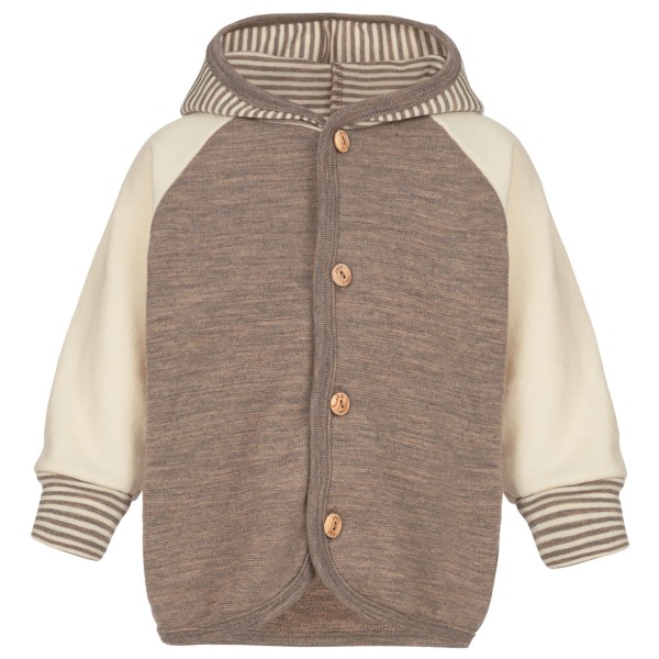 Engel - Veste à capuche boutons en bois enfant - Veste de loisirs