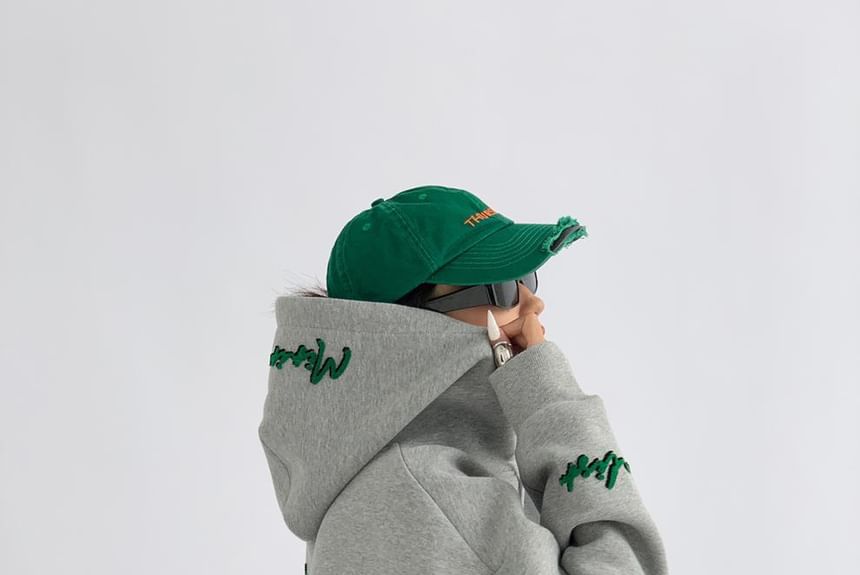 Essere - Oversized hoodie met geborduurde letters