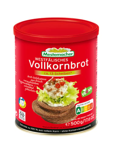 Mestemacher Westfälisches Vollkornbrot/ Dose