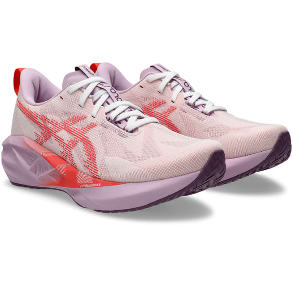 Chaussure running ASICS NOVABLAST 5 W WHITE/CORAL REEF