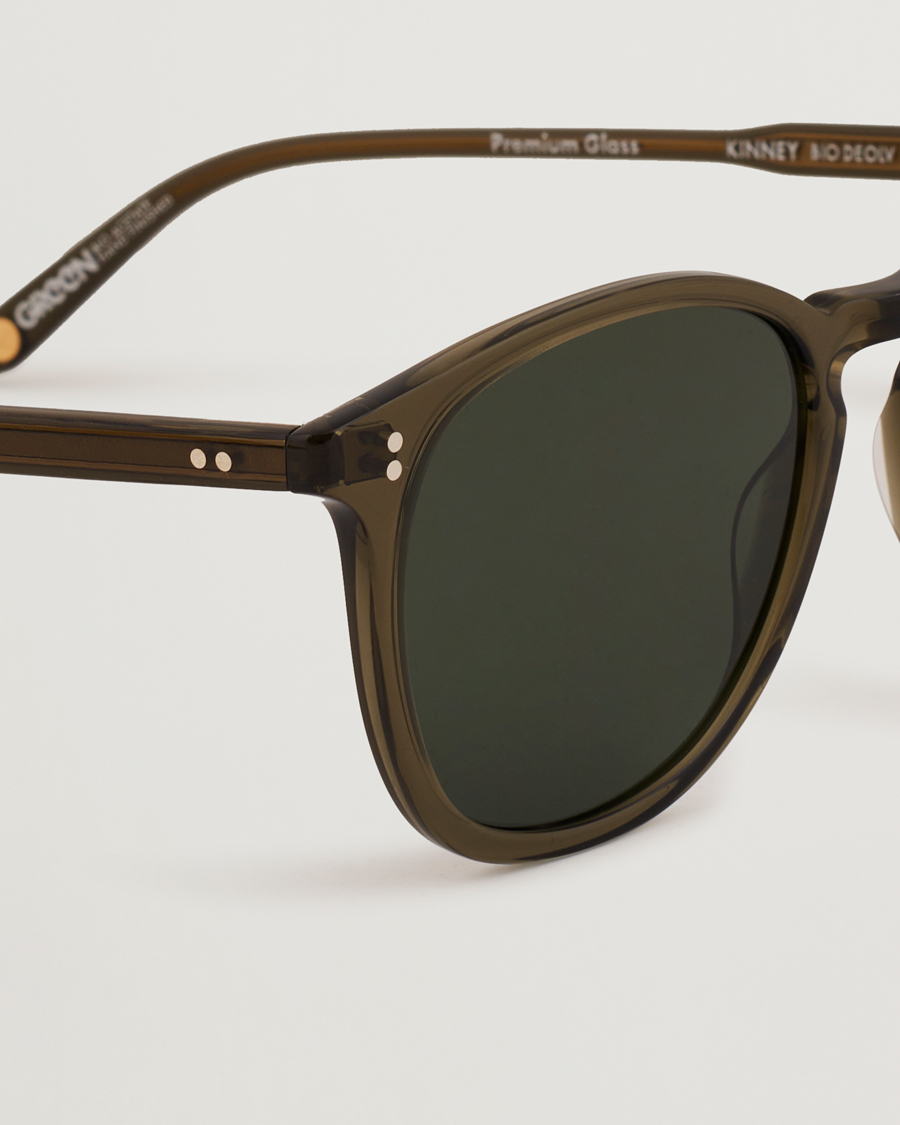Garrett Leight Kinney 49 Sunglasses Olive/Green