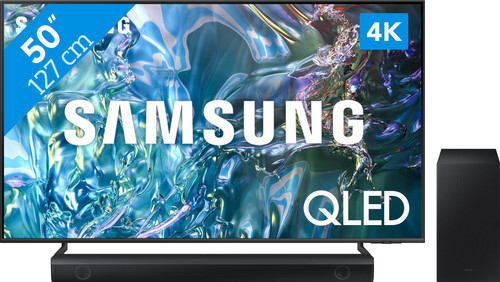 Samsung QLED 4K 50Q64D (2024) + Samsung HW-B530 (2022)