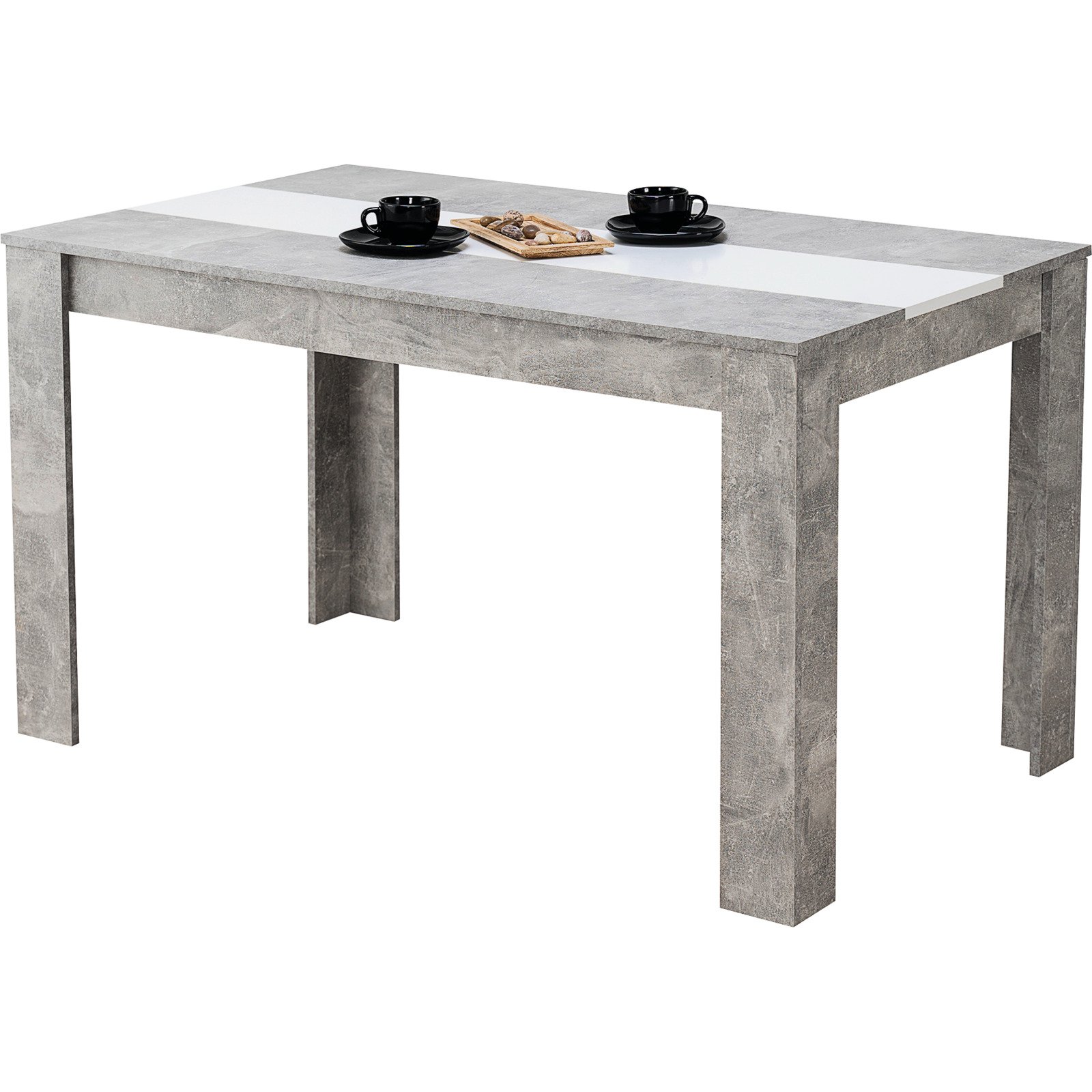 Tisch Martin Dekor Beton 135 x 74,5 x 80,5 cm