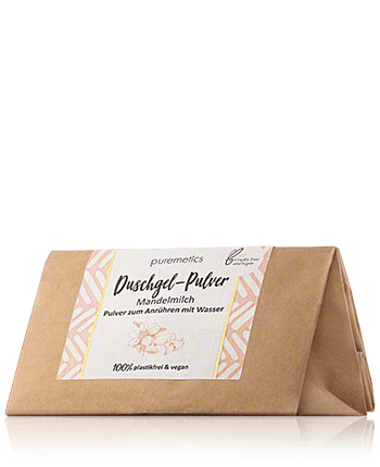 puremetics Duschgel-Pulver Mandelmilch 100g