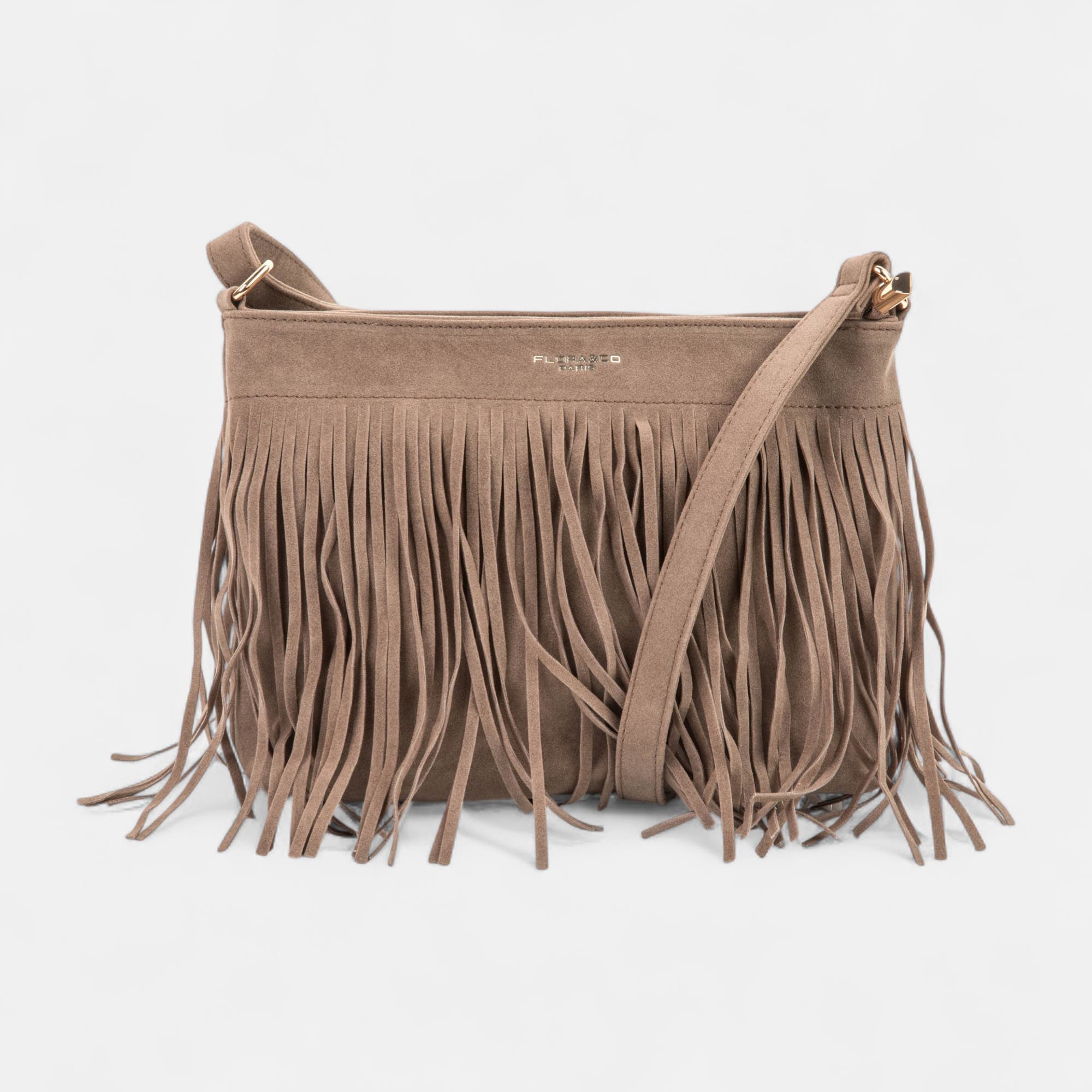 Sac bandoulière taupe