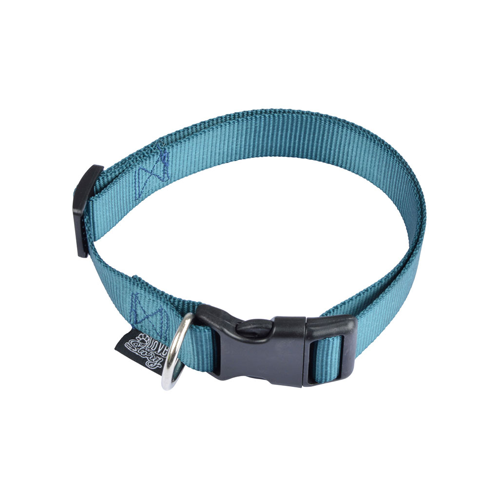 Collier réglable bleu 45-65cm