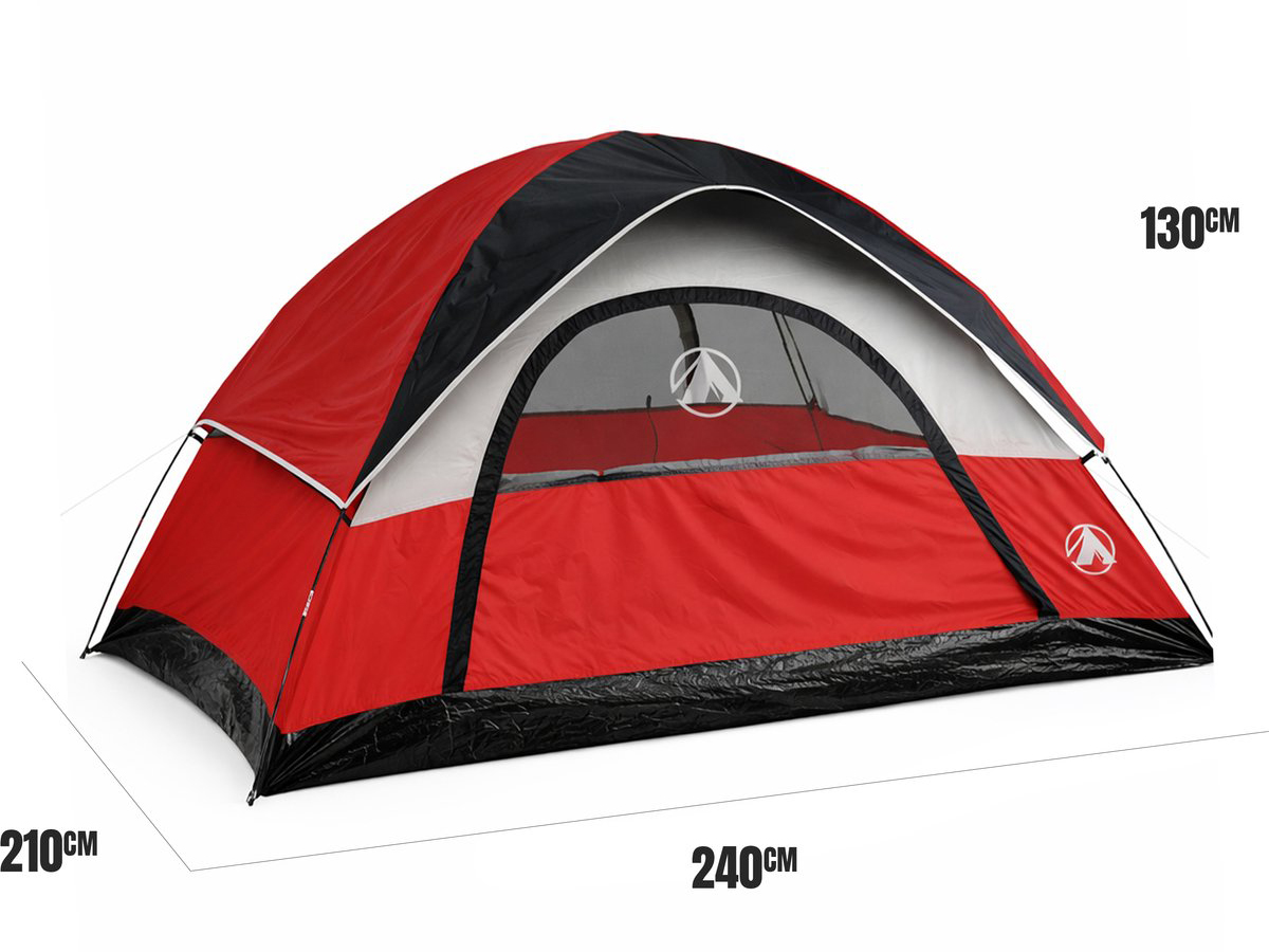 Eurocatch Pop-Up 4-persoons koepeltent - 240 x 210 x 130 cm
