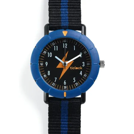 Djeco Armbanduhr Blitzblau