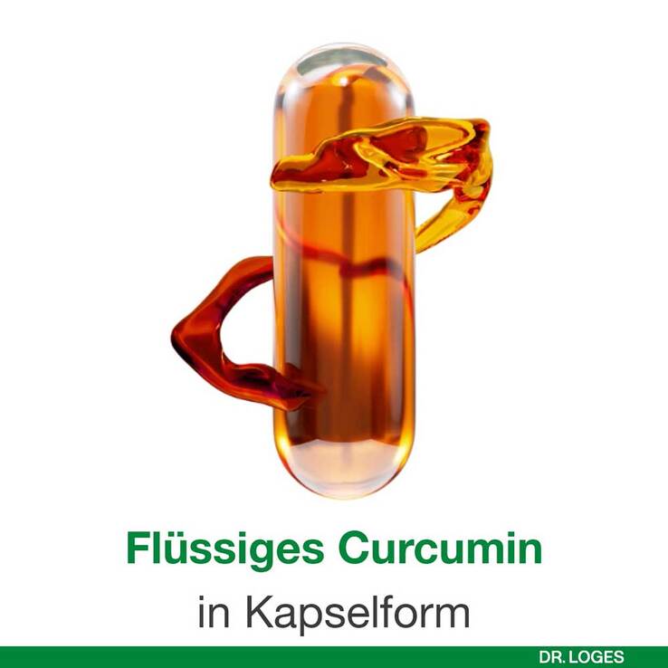 Curcumin-loges Kapseln, 60 St