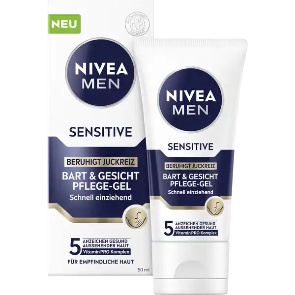 Sensitive Bart & Gesicht Pflege-Gel