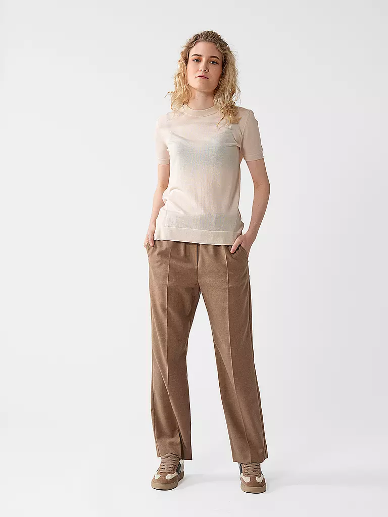 BOSS Pullover FALYSSIASI beige