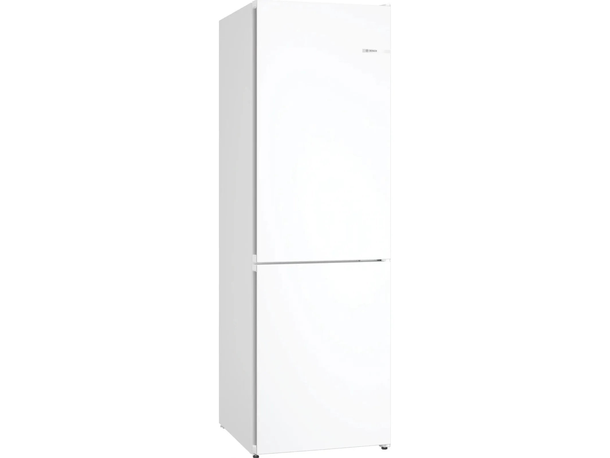 Bosch Serie | 4 KGN362WDF - Køleskab/fryser - bund-fryser - bredde: 60 cm - dybde: 66.5 cm - højde: 186 cm - 321 liter - Klasse D - hvid