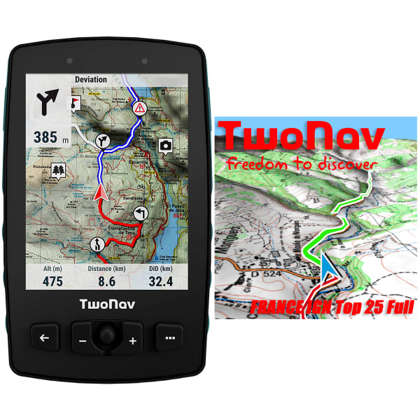 TWONAV TWONAV AVENTURA 2 PLUS BLUE + FRANCE IGN TOP25 FULL