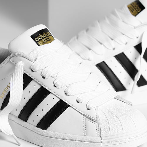 Baskets Superstar EG4958 Footwear White Core Black x Superlaced Gros Lacet Blanc