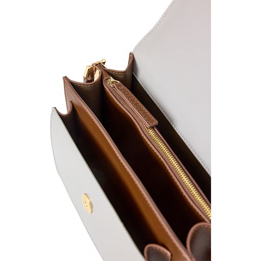 Bella Ballou Trio Crossbody Taske, Brown/Caramel