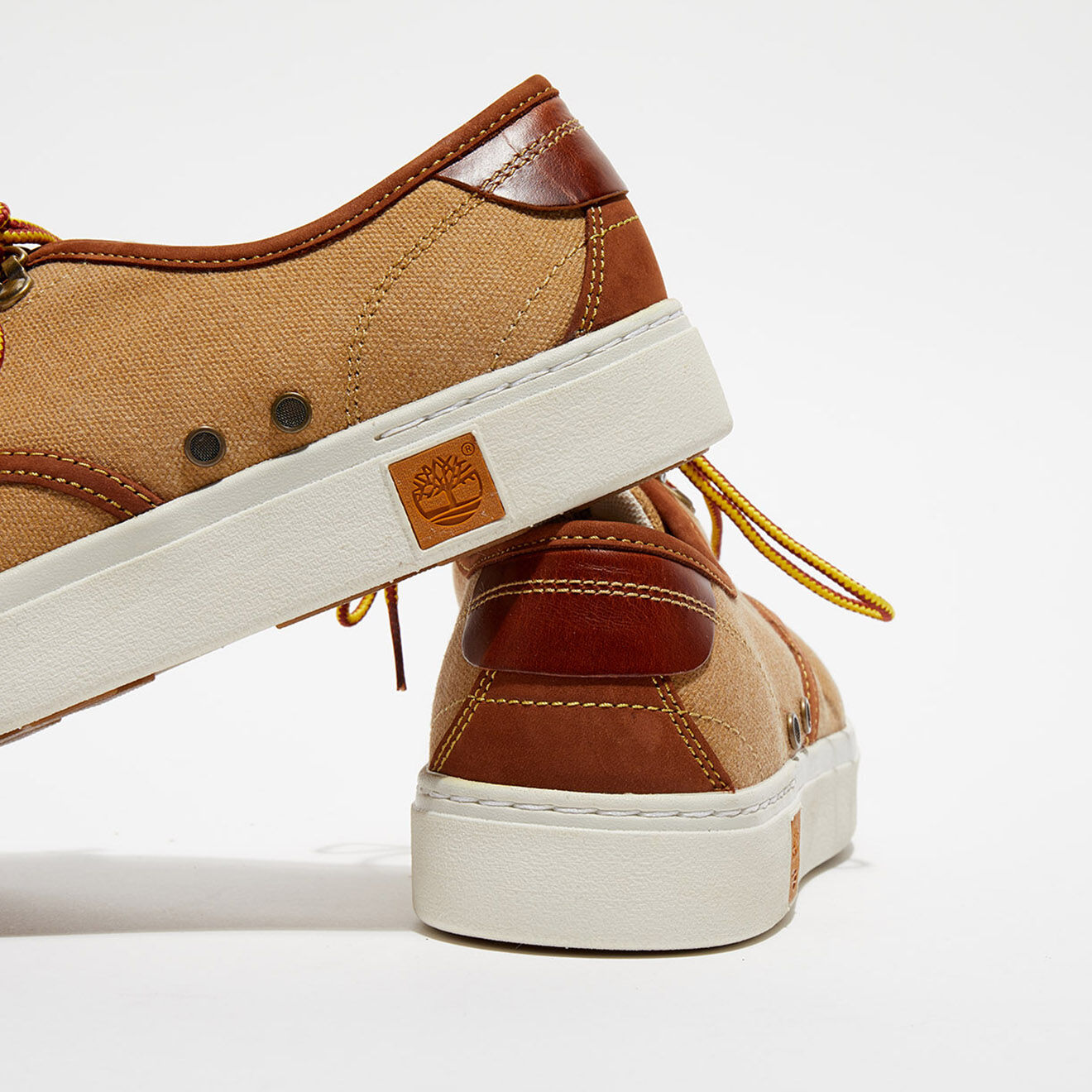 Timberland Tennis en Toile Amherst marron