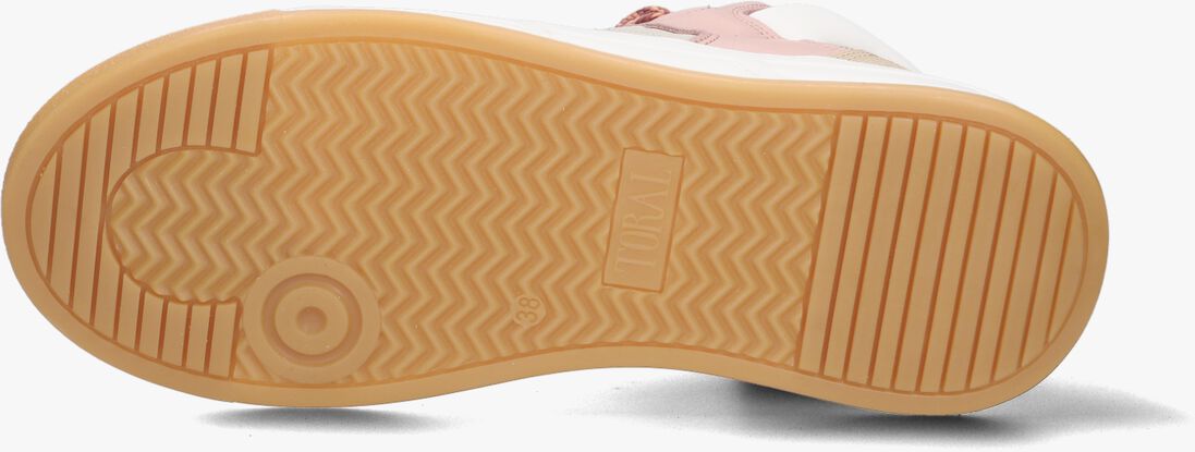 TORAL beige toral hoge sneaker nick