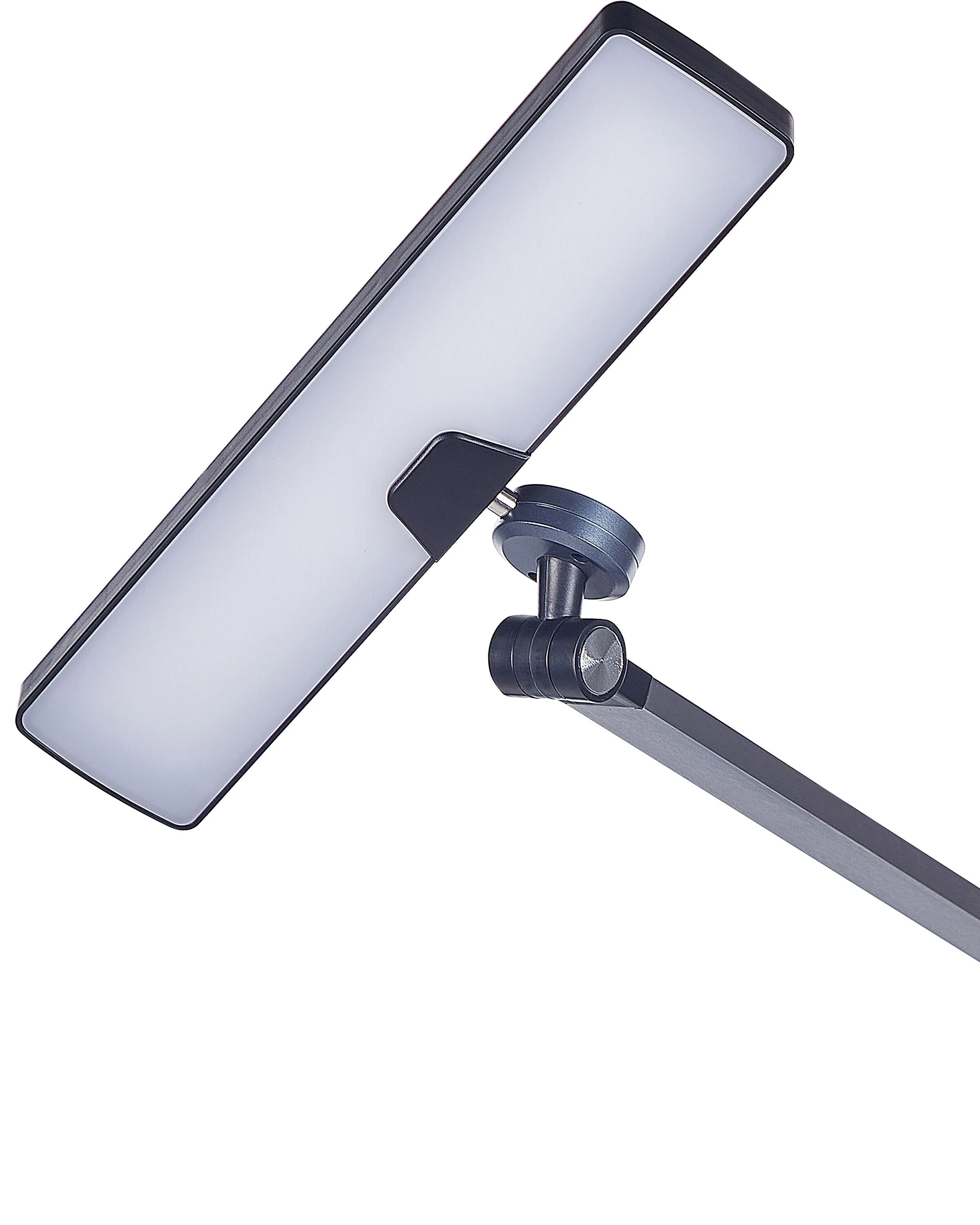 LED bureaulamp LACERTA met draadloze oplader Metaal Zwart