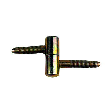 Lot de 2 fiches à visser bichromaté 13 x 35 mm