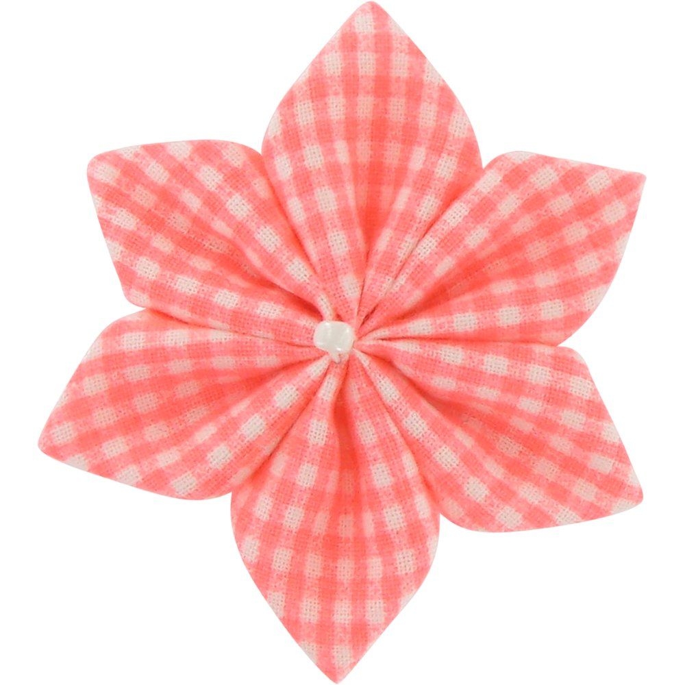 Barrette Fleur Étoile 4 Vichy Peps