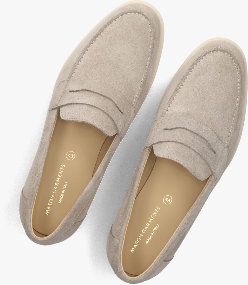 beige mason garments loafers amalfi penny