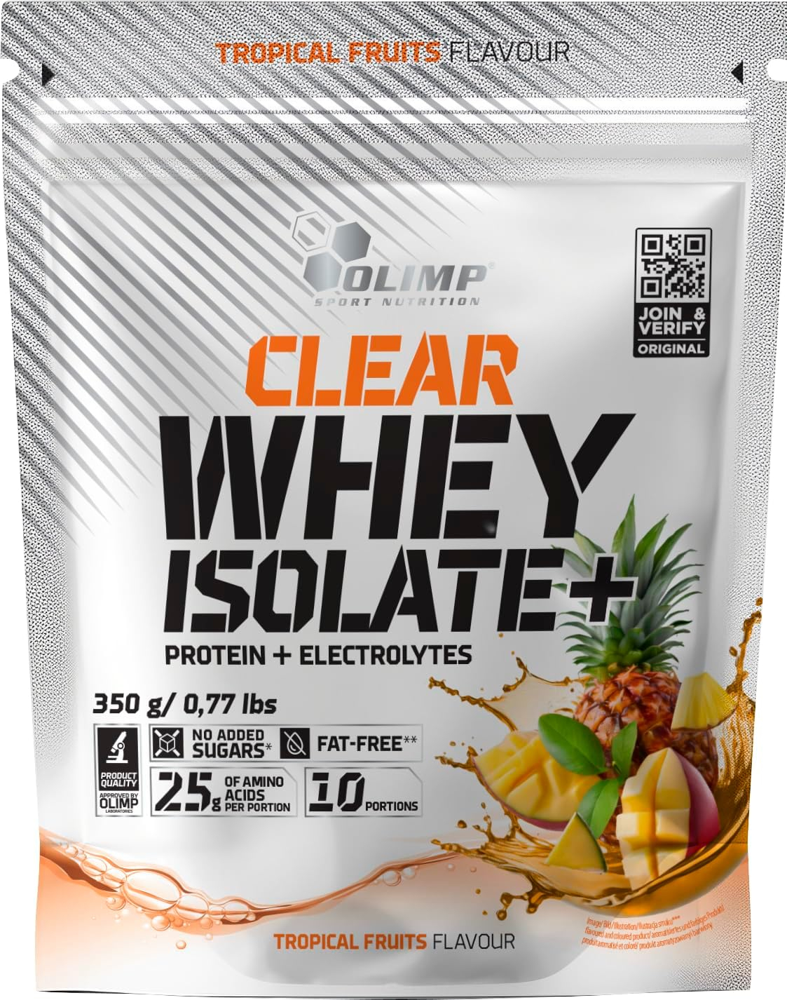 Clear Whey Isolate+ - 350g - Tropical fruits