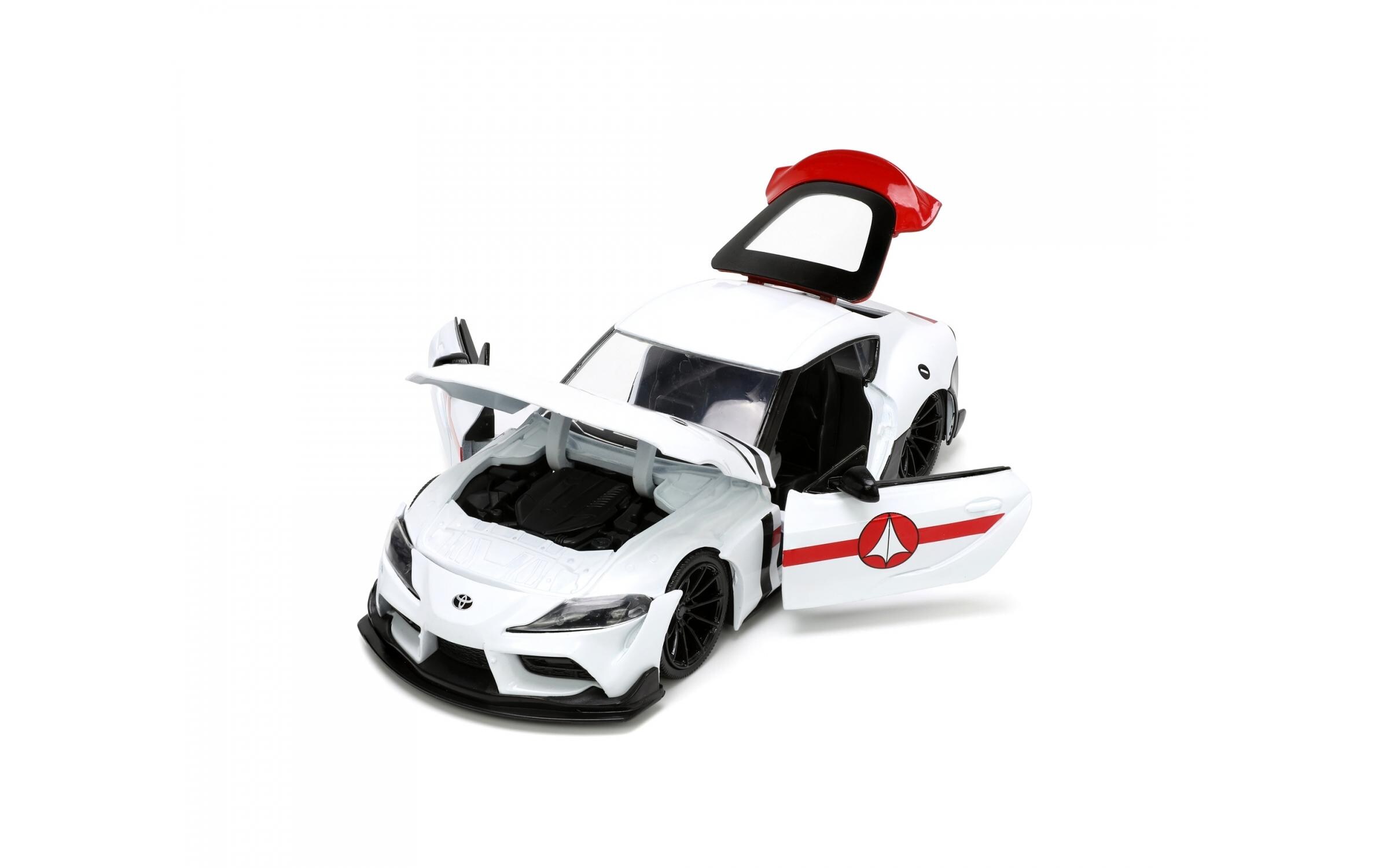 Toyota Supra MK5 Robotech R. Hunter 1:24R. Hunter aus der Robotech Anime Serie mit 2020 Toyota Supra Modellauto