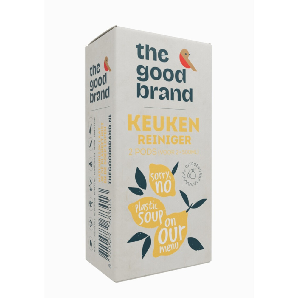 The Good Brand Keukenreiniger Pods2 stuks