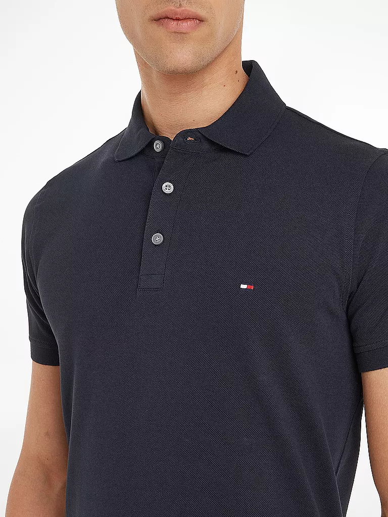 TOMMY HILFIGER Poloshirt Slim Fit blau