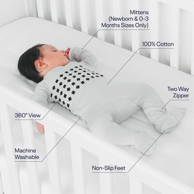 Nanit Breathing Wear Pyjamas, Grå