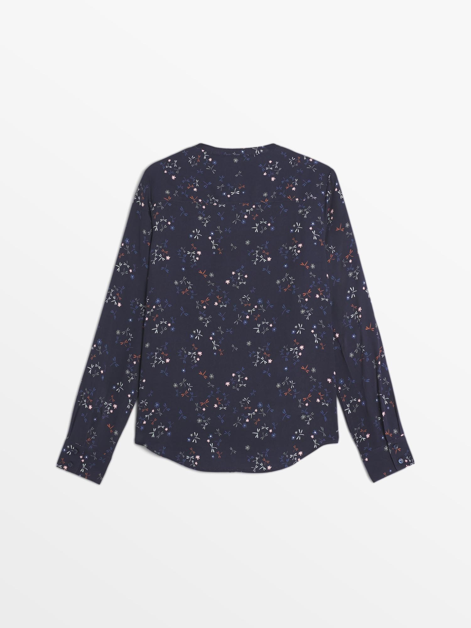 Blouse Femme A Motif Marine