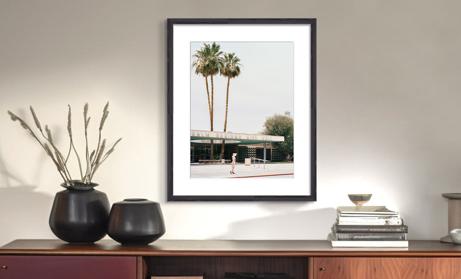 Palm Spring City Hall (Albert Frey) by Stephanie Kloss - Darlings - Small Limited Edition. 30x40.